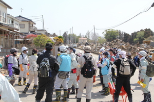 被災地の写真