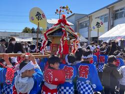 子どもみこしのようす