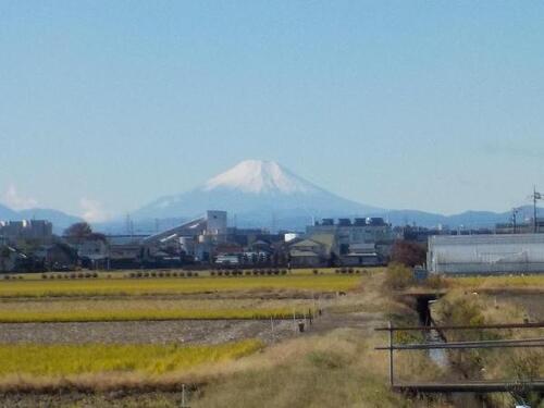 冬の富士山