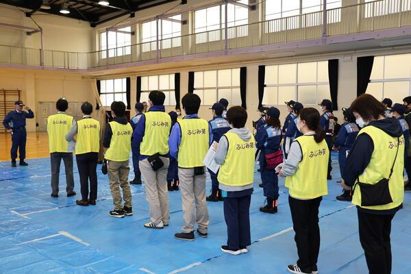 福祉避難所訓練の様子9