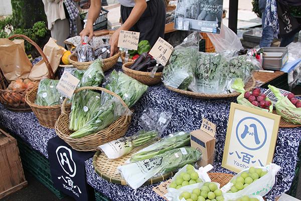 地元野菜の販売