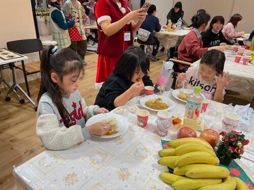 子どもたちも美味しいと完食