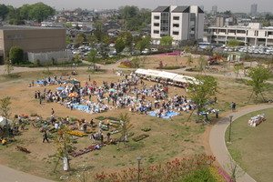 イベント会場としても使われる公園