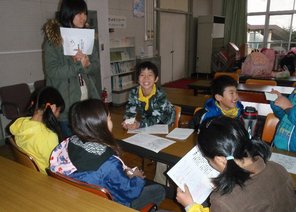 NPOのお姉さんと一緒に勉強会！